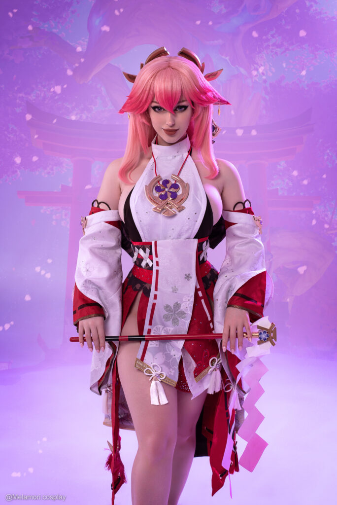 Pack Lady Melamori – Yae Miko Onlyfans Cosplay